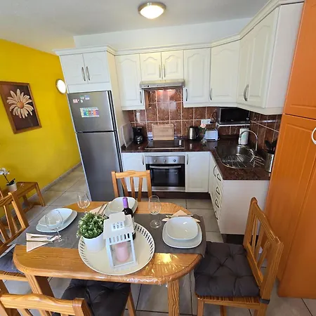 Casa Palmera 4 Only 150 Meters To Beach, Heated Pool, Wifi, Sat-tv, Terrace, Central Location, Washing Machine Πλάγια ντε λας Αμέρικας