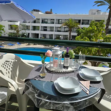 Casa Palmera 4 Only 150 Meters To Beach, Heated Pool, Wifi, Sat-tv, Terrace, Central Location, Washing Machine Διαμέρισμα *