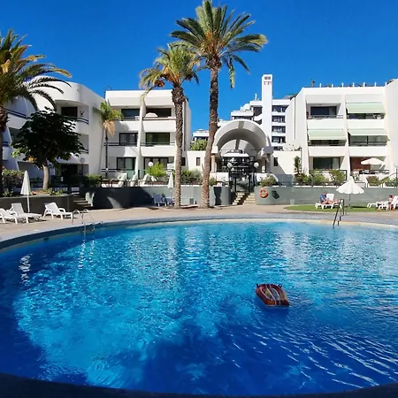 Casa Palmera 4 Only 150 Meters To Beach, Heated Pool, Wifi, Sat-tv, Terrace, Central Location, Washing Machine Διαμέρισμα Πλάγια ντε λας Αμέρικας