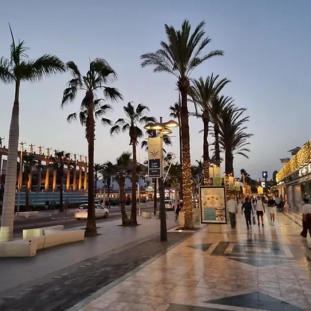 Casa Palmera 4 Only 150 Meters To Beach, Heated Pool, Wifi, Sat-tv, Terrace, Central Location, Washing Machine * Πλάγια ντε λας Αμέρικας