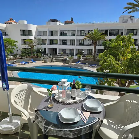 Casa Palmera 4 Only 150 Meters To Beach, Heated Pool, Wifi, Sat-tv, Terrace, Central Location, Washing Machine * Πλάγια ντε λας Αμέρικας